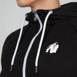 Gorilla Wear Payette Zipped Hoodie, Black -butik med fitnessudstyr 908279000R Gorilla Wear Payette Zipped Hoodie Black 04 0922