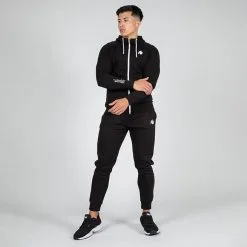 Gorilla Wear Payette Zipped Hoodie, Black -butik med fitnessudstyr 908279000R Gorilla Wear Payette Zipped Hoodie Black 08 0922