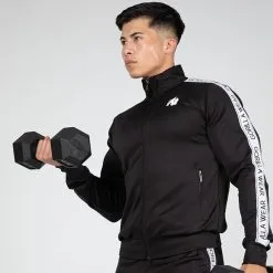 Gorilla Wear Delaware Track Jacket, Black -butik med fitnessudstyr 908299000R Gorilla Wear Delaware Track Jacket Black 03 0922