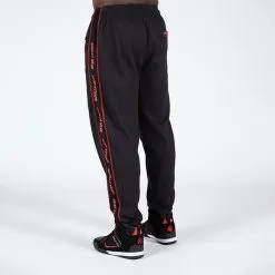 Gorilla Wear Buffalo Old School Workout Pants, Black/Red -butik med fitnessudstyr 9091009051R Gorilla Wear Buffalo Old School Workout Pants Black Red 03 0922