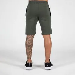 Gorilla Wear Milo Shorts, Green 10 Gorilla Wear Milo Shorts, Green -butik med fitnessudstyr 9091034000R Gorilla Wear Milo Shorts Green 03 0922