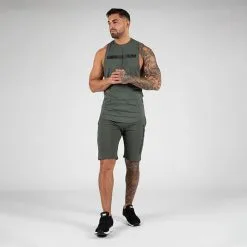 Gorilla Wear Milo Shorts, Green 15 Gorilla Wear Milo Shorts, Green -butik med fitnessudstyr 9091034000R Gorilla Wear Milo Shorts Green 08 0922