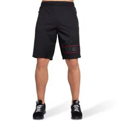 Gorilla Wear Branson Shorts, Black/Red -butik med fitnessudstyr 909389050 R Gorilla Wear Branson Shorts Black Red S 2 0320 2