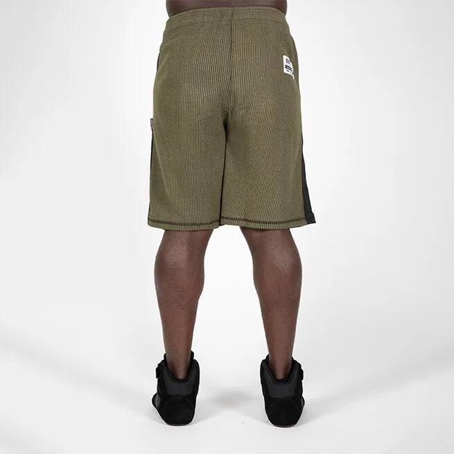 Gorilla Wear Augustine Old School Shorts, Army Green 3 Gorilla Wear Augustine Old School Shorts, Army Green - Billede 3