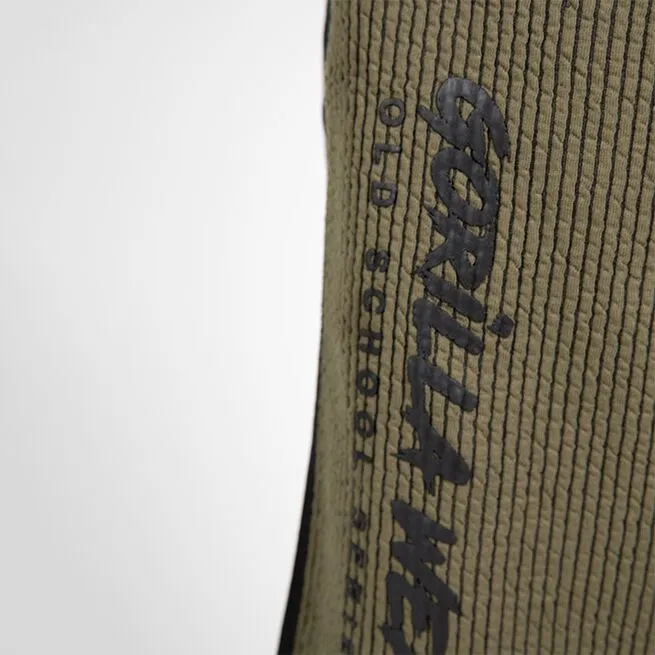 Gorilla Wear Augustine Old School Shorts, Army Green 9 Gorilla Wear Augustine Old School Shorts, Army Green - Billede 9