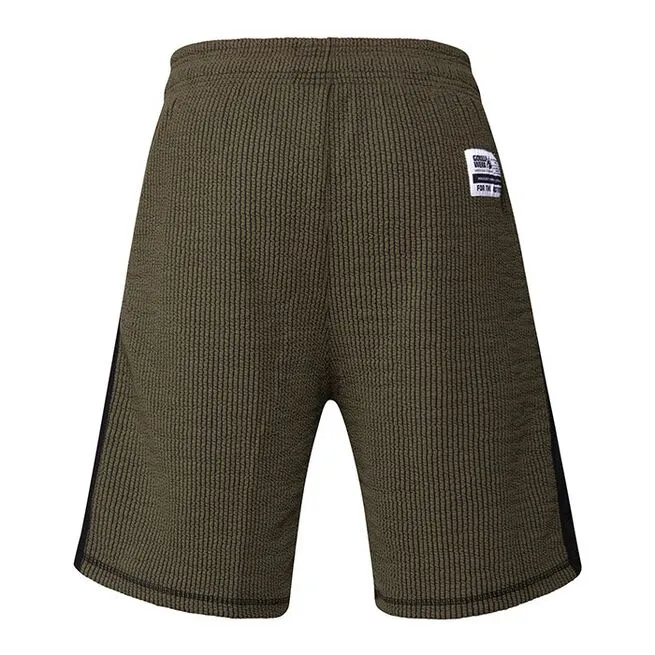 Gorilla Wear Augustine Old School Shorts, Army Green 12 Gorilla Wear Augustine Old School Shorts, Army Green - Billede 12