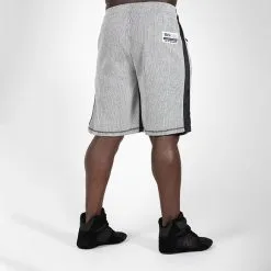 Gorilla Wear Augustine Old School Shorts, Army Green 95 Gorilla Wear Augustine Old School Shorts, Army Green -butik med fitnessudstyr 909398001R Gorilla Wear Augustine Old School Shorts Grey 02 0321