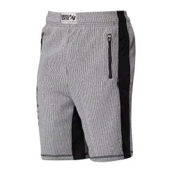 Gorilla Wear Augustine Old School Shorts, Grey -butik med fitnessudstyr 909398001r augustine old school shorts grey 1 3