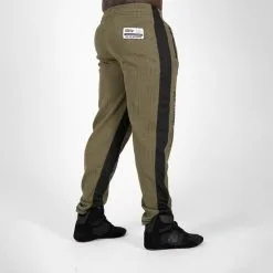 Gorilla Wear Augustine Old School Pants, Grey -butik med fitnessudstyr 909404091R Gorilla Wear Augustine Old School Pants Army Green 02 0321 2