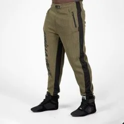 Gorilla Wear Augustine Old School Pants, Black -butik med fitnessudstyr 909404091R Gorilla Wear Augustine Old School Pants Army Green 05 0321 3