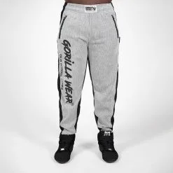 Gorilla Wear Augustine Old School Pants, Grey -butik med fitnessudstyr 909408001R Gorilla Wear Augustine Old School Pants Grey 06 0321 2