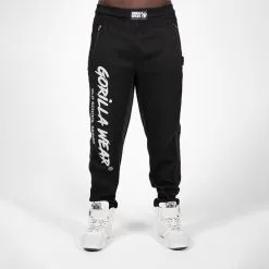 Gorilla Wear Augustine Old School Pants, Black -butik med fitnessudstyr 909409001R Gorilla Wear Augustine Old School Pants Black 01 0321 3