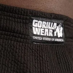 Gorilla Wear Augustine Old School Pants, Grey -butik med fitnessudstyr 909409001R Gorilla Wear Augustine Old School Pants Black 08 0321 1