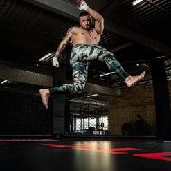 Gorilla Wear Franklin Men's Tights, Army Green Camo -butik med fitnessudstyr 90945409r franklin mens tights army green camo 1