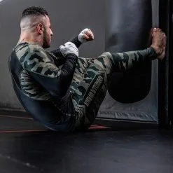 Gorilla Wear Franklin Men's Tights, Army Green Camo -butik med fitnessudstyr 90945409r franklin mens tights army green camo 3 1