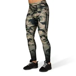 Gorilla Wear Franklin Men's Tights, Army Green Camo -butik med fitnessudstyr 90945409r franklin mens tights army green camo 5 1
