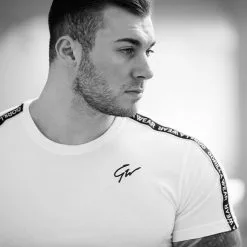 Gorilla Wear Chester T-Shirt, Black/Yellow 46 Gorilla Wear Chester T-Shirt, Black/Yellow -butik med fitnessudstyr 909531090R Gorilla Wear Chester T Shirt WhiteBlack Juli20 05