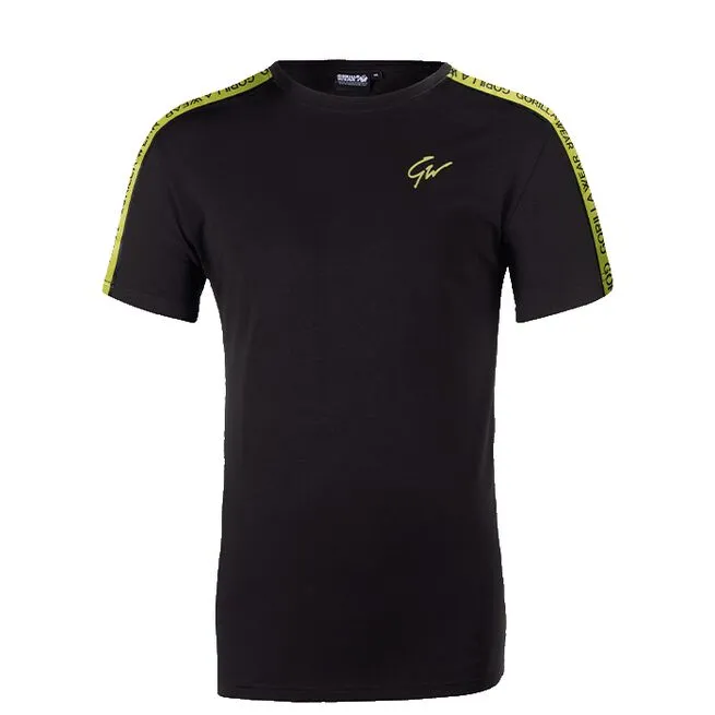 Gorilla Wear Chester T-Shirt, Black/Yellow 1 Gorilla Wear Chester T-Shirt, Black/Yellow