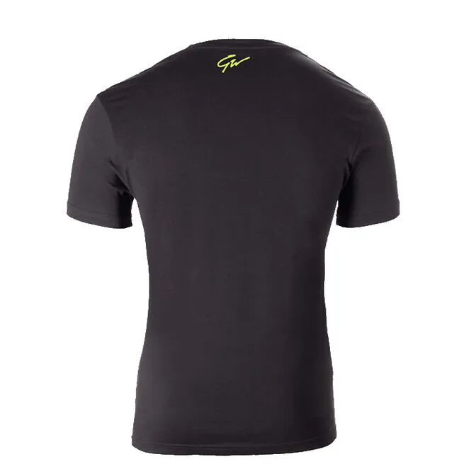 Gorilla Wear Chester T-Shirt, Black/Yellow 2 Gorilla Wear Chester T-Shirt, Black/Yellow - Billede 2