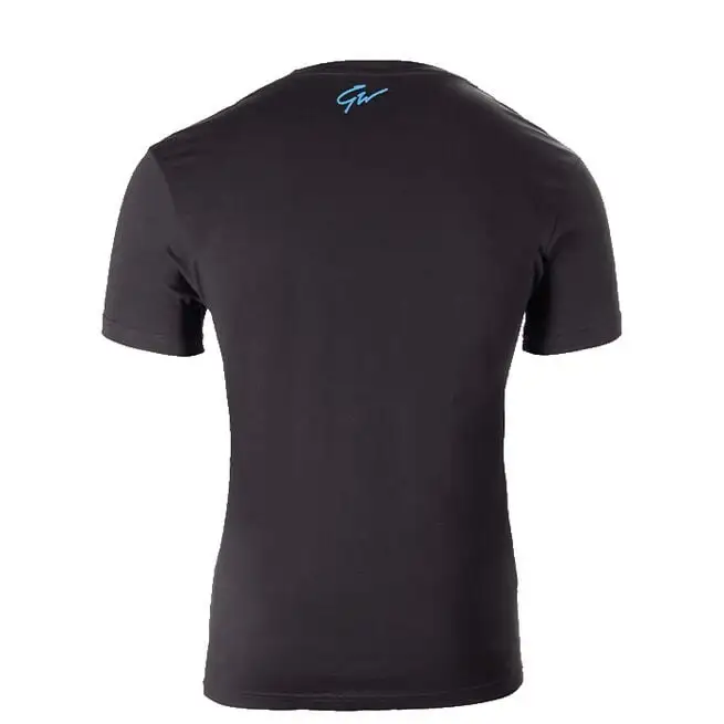 Gorilla Wear Chester T-Shirt, Black/Blue 2 Gorilla Wear Chester T-Shirt, Black/Blue - Billede 2