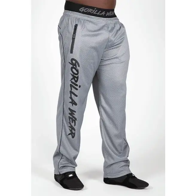 Gorilla Wear Mercury Mesh Pants, Grey/Black 1 Gorilla Wear Mercury Mesh Pants, Grey/Black