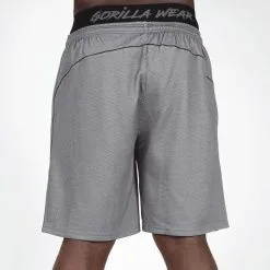 Gorilla Wear Mercury Mesh Shorts, Grey/Black -butik med fitnessudstyr 909578091R Gorilla Wear Mercury Mesh Shorts GreyBlack 03 nov20 2