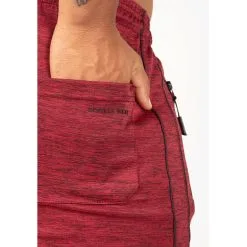 Gorilla Wear Wenden Track Shorts, Black/White -butik med fitnessudstyr 909595000R Gorilla Wear Wenden Track Shorts burgundy red 04 feb21 3