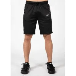 Gorilla Wear Wenden Track Shorts, Burgundy Red -butik med fitnessudstyr 909599010R Gorilla Weear Wenden Track Shorts blackwhite 01 feb21 1