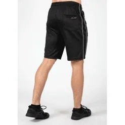 Gorilla Wear Wenden Track Shorts, Black/White -butik med fitnessudstyr 909599010R Gorilla Weear Wenden Track Shorts blackwhite 02 feb21 2