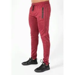Gorilla Wear Wenden Track Pants, Black/White 33 Gorilla Wear Wenden Track Pants, Black/White -butik med fitnessudstyr 909605000R Gorilla Wear Wenden Track Pants burgundy red 03 feb21 3