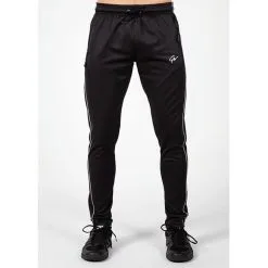 Gorilla Wear Wenden Track Pants, Black/Gold -butik med fitnessudstyr 909609010R Gorilla Wear Wenden Track Pants blackwhite 01 feb21 1