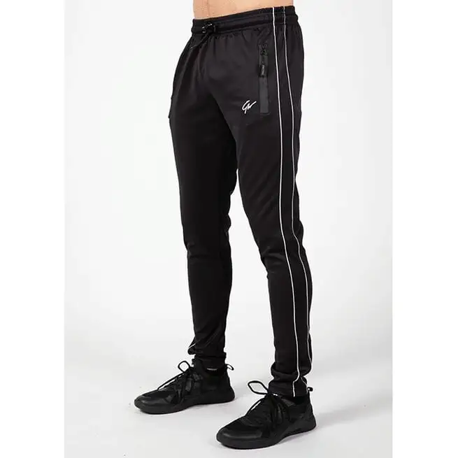 Gorilla Wear Wenden Track Pants, Black/White 6 Gorilla Wear Wenden Track Pants, Black/White - Billede 6