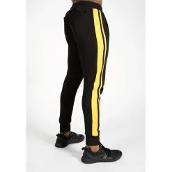 Gorilla Wear Banks Pants, Black/Yellow -butik med fitnessudstyr 909619200R Gorilla wear Banks Pants blackyellow 02 mars21