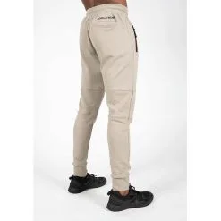 Gorilla Wear Newark Pants, Beige -butik med fitnessudstyr 909621200R Gorilla Wear Newark Pants beige 04 mars21