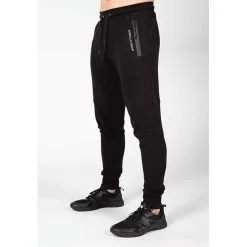 Gorilla Wear Newark Pants, Beige -butik med fitnessudstyr 909629000R Gorilla Wear Newark Pants black 01 mars21