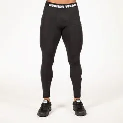 Gorilla Wear Columbus Men's Tights, Black -butik med fitnessudstyr 90967900R Gorilla Wear Columbus Mens Tights Black 02 0821