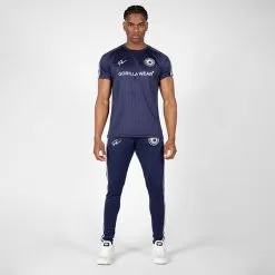 Gorilla Wear Stratford Track Pants, Navy -butik med fitnessudstyr 90973300R Gorilla Wear Stratford Track Pants Navy 10 0422