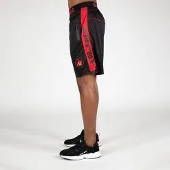 Gorilla Wear Atlanta Shorts, Black/Red -butik med fitnessudstyr 909989051R Gorilla Wear Atlanta Shorts Black Red 03 0922