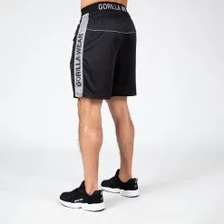 Gorilla Wear Atlanta Shorts, Black/Grey -butik med fitnessudstyr 909989081R Gorilla Wear Atlanta Shorts Black Grey 02 0922