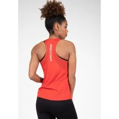 Gorilla Wear Seattle Tank Top, Red -butik med fitnessudstyr 91111500R Gorilla Wear Seattle Tank Top Red 04 april22