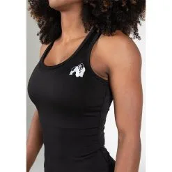 Gorilla Wear Indianapolis Tank Top, Black -butik med fitnessudstyr 911169000R Gorilla Wear Indianapolis Tank Top Black 03 mars23