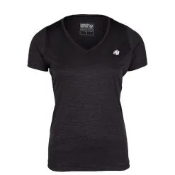 Gorilla Wear Elmira V-Neck T-Shirt, Black -butik med fitnessudstyr 91529900R Gorilla Wear Elmira V Neck T Shirt Black 06 april22