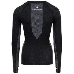 Gorilla Wear Selah Seamless Long Sleeve, Black 15 Gorilla Wear Selah Seamless Long Sleeve, Black -butik med fitnessudstyr 91606900 Gorilla Wear selah seamless long sleeve black 08 mars23