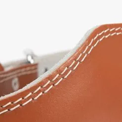 Gorilla Wear Gear 6 Inch Padded Leather Belt, Brown -butik med fitnessudstyr 9910790811R GW 6Inch Padded Leather Belt Brown 4 0921