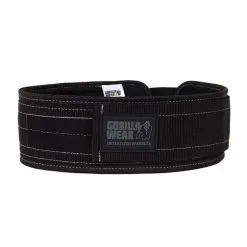 Gorilla Wear Gear 4 Inch Nylon Belt, Black
