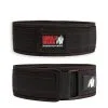Gorilla Wear Gear 4 Inch Nylon Belt, Black/red