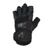 Gorilla Wear Gear Dallas Wrist Wrap Gloves, Black