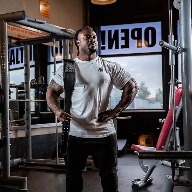 Gorilla Wear Gear 4 Inch Padded Leather Belt, Black 8 Gorilla Wear Gear 4 Inch Padded Leather Belt, Black - Billede 8