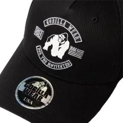 Gorilla Wear Darlington Cap, Black, OS -butik med fitnessudstyr 9916990000 Gorilla Wear Darlington Cap Black OS 1 0320 1