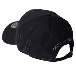 Gorilla Wear Harrison Cap, Black/Red, OS -butik med fitnessudstyr 9917290100 Gorilla Wear Harrison Cap Black White OS 1 0320